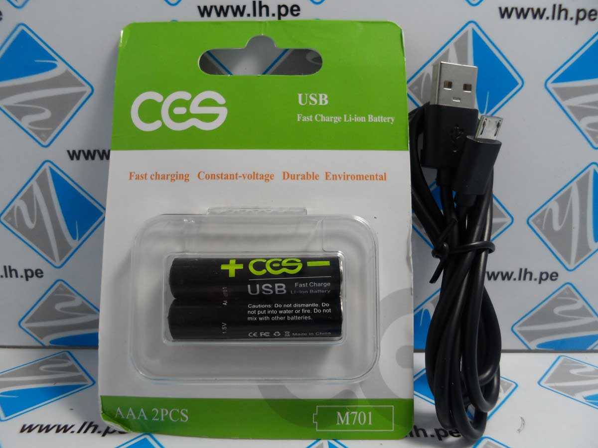 M701              M701 AAA Micro USB fast charge Li-ion battery